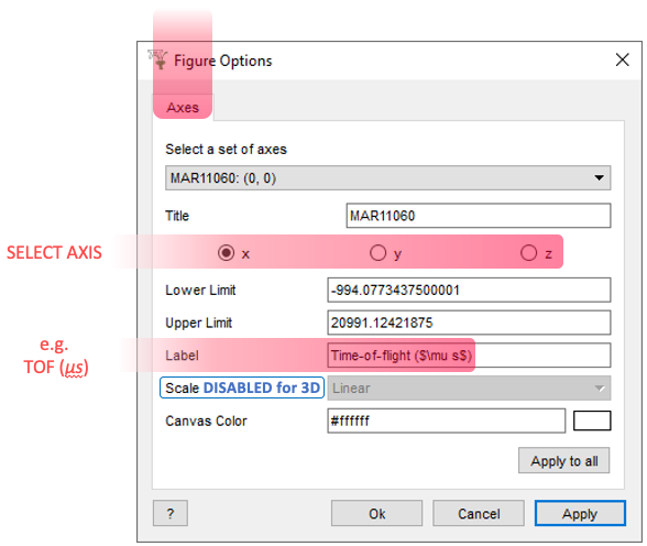 Plot Options 3D Wireframe