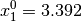 x^0_1 = 3.392