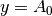 y = A_0