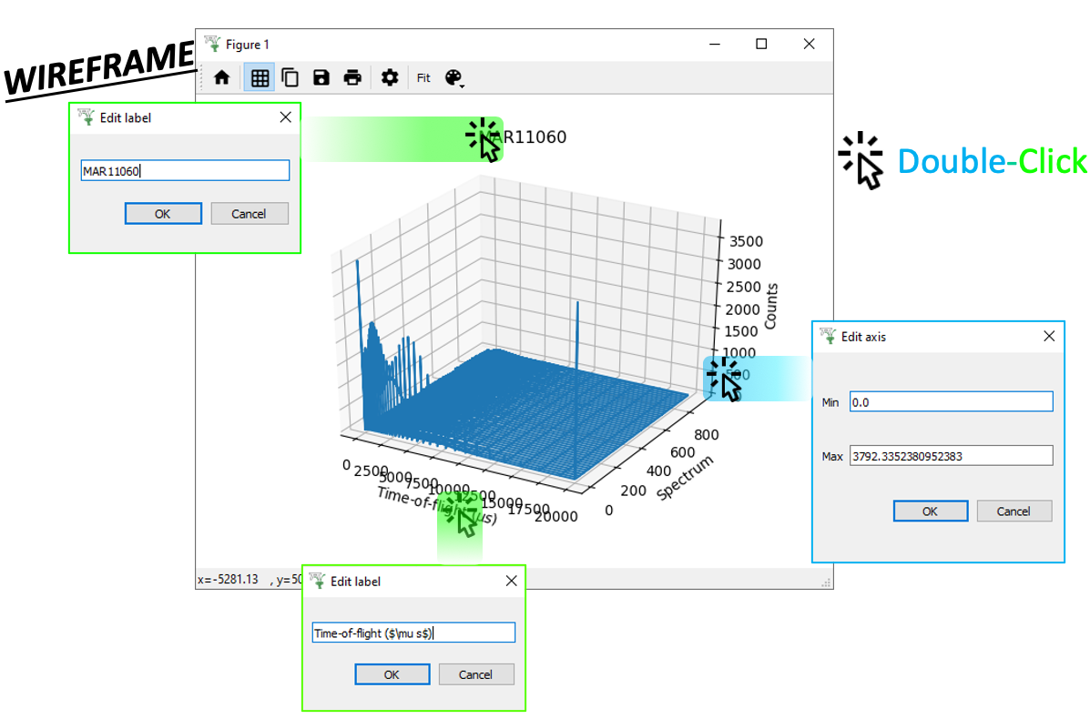 Click Menus 3D Wireframe