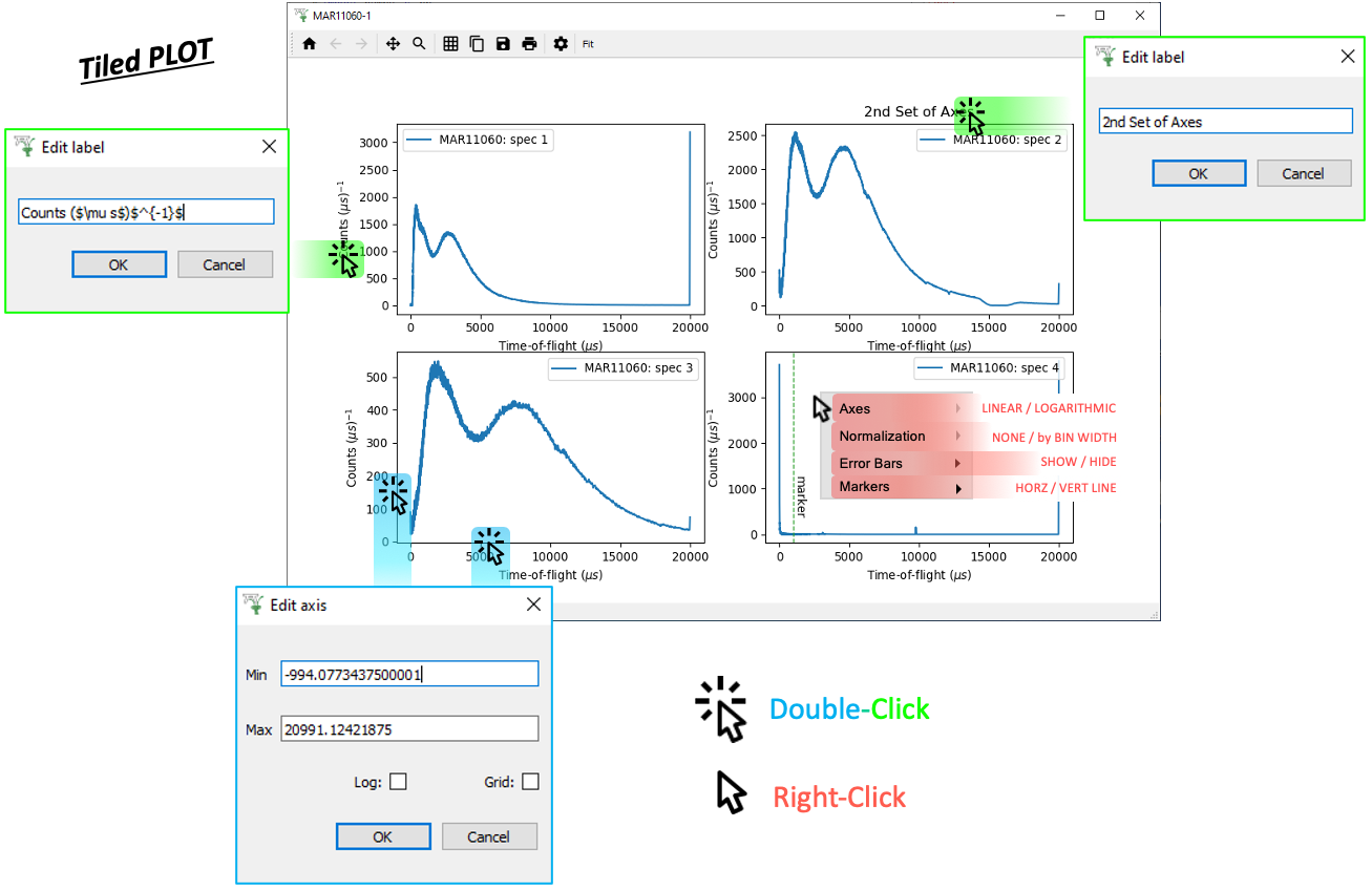 Click Menus Tiled Plots
